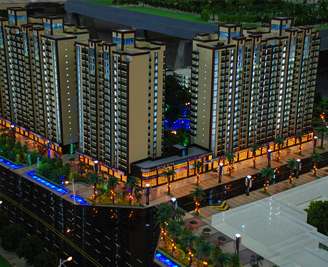 實(shí)體沙盤(pán)與建筑動(dòng)畫(huà)結合