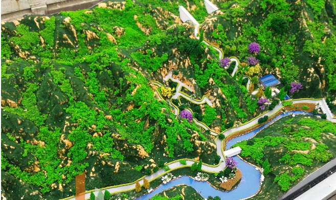 沙盤(pán)中地形地貌模型的制作過(guò)程